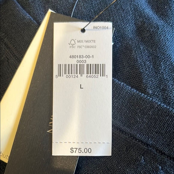 J. Crew Factory Black Cardigan Sweater - Picture 2 of 3